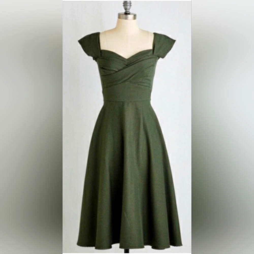 Modcloth Retro Dress / Stop Staring Brand